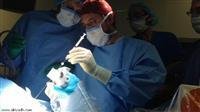 The first brain surgery with a robot in the