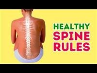 10 Rules for a Healthy Back