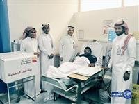 هدايا من لجنة اصدقاء المرضى لمرضى المنومين بقسم