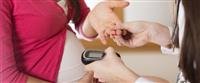 When does gestational diabetes begin to appear?